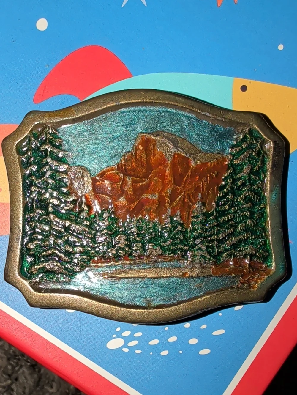 1977 Yosemite National Park Belt Buckle